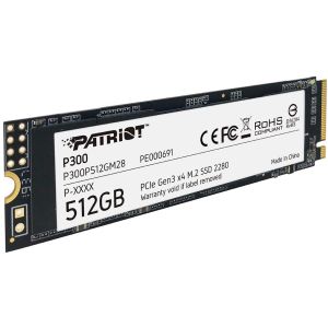 PATRIOT P300/512GB/SSD/M.2 NVMe/3R P300P512GM28