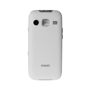 EVOLVEO EasyPhone XD, telefon mobil pentru seniori cu suport de încărcare (culoare albă) EP-600-XDW