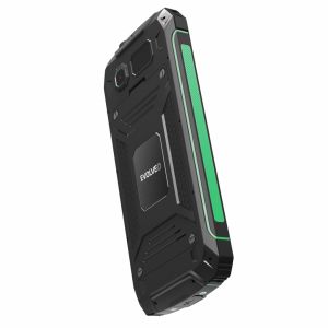 EVOLVEO StrongPhone W4, telefon Dual SIM rezistent la apă, negru-verde SGP-W4-BG