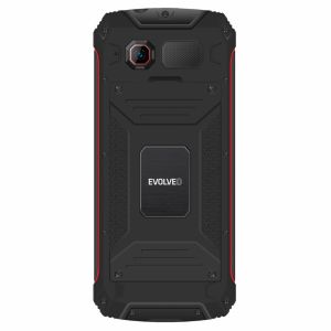 EVOLVEO StrongPhone W4, telefon Dual SIM rezistent la apă, negru-roșu SGP-W4-BR