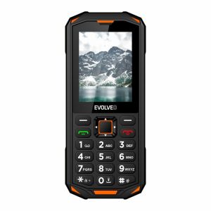 EVOLVEO StrongPhone X5, telefon Dual SIM rezistent la apă, negru-portocaliu SGP-X5-B