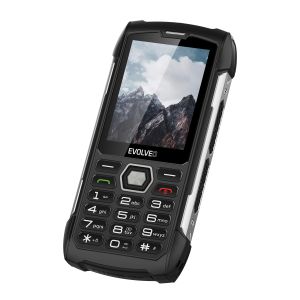 EVOLVEO StrongPhone H1, telefon Dual SIM rezistent la apă, negru-argintiu SGP-H1-BS