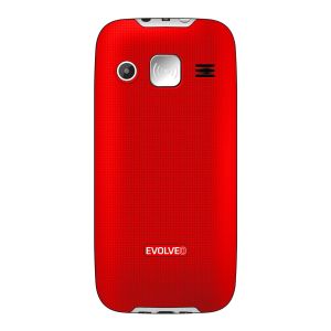 EVOLVEO EasyPhone XR, telefon mobil pentru seniori cu suport de incarcare, rosu EP-601-XR-RD