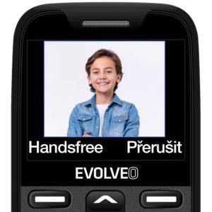 EVOLVEO EasyPhone XR, telefon mobil pentru seniori cu suport de incarcare, negru EP-601-XR-BK