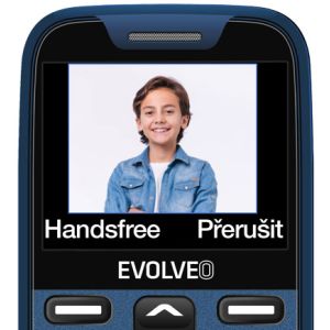 EVOLVEO EasyPhone XR, telefon mobil pentru seniori cu suport de incarcare, albastru EP-601-XR-BL