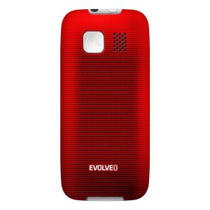 EVOLVEO EasyPhone, telefon mobil pentru seniori cu suport de incarcare, rosu EP-501-RD