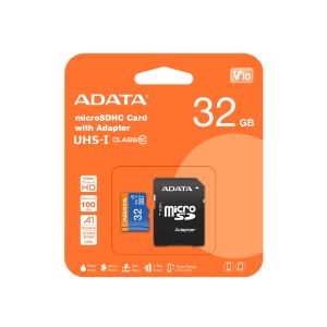 Adaptor Adata/micro SDHC/32GB/UHS-I U1/Clasa 10/+ AUSDH32GUICL10A1-RA1