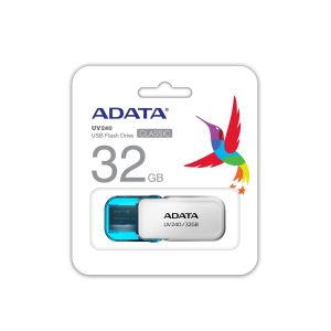 ADATA UV240/32GB/USB 2.0/USB-A/Alb AUV240-32G-RWH