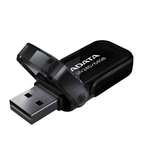 ADATA UV240/64GB/USB 2.0/USB-A/Negru AUV240-64G-RBK