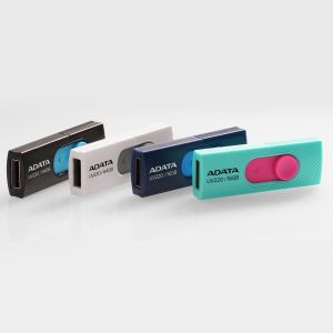 ADATA UV220/32GB/USB 2.0/USB-A/Alb AUV220-32G-RWHGY