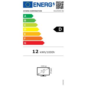 iiyama ProLite/XU2293HS-B6/21.5"/IPS/FHD/100Hz/1ms/Negru/3R XU2293HS-B6