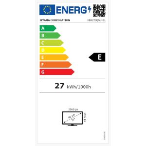 iiyama ProLite/XB3270QSU-B1/31.5"/IPS/QHD/100Hz/3ms/Negru/3R XB3270QSU-B1