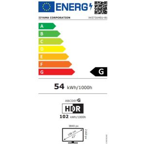 iiyama ProLite/X4373UHSU-B1/42.5"/VA/4K UHD/60Hz/3ms/Negru/3R X4373UHSU-B1