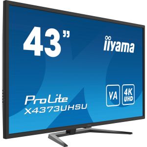 iiyama ProLite/X4373UHSU-B1/42.5"/VA/4K UHD/60Hz/3ms/Negru/3R X4373UHSU-B1