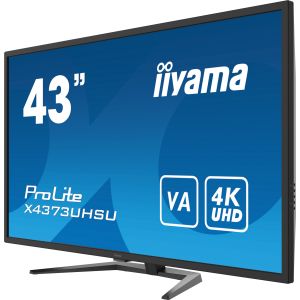 iiyama ProLite/X4373UHSU-B1/42.5"/VA/4K UHD/60Hz/3ms/Negru/3R X4373UHSU-B1