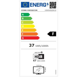 iiyama ProLite/XCB4594DQSN-B1/44.5"/VA/5120x1440/165Hz/0.8ms/Negru/3R XCB4594DQSN-B1