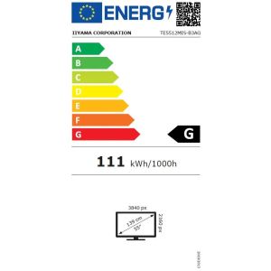 55 inchi iiyama TE5512MIS-B3AG: IPS, 4K, 40P, HDMI, VGA TE5512MIS-B3AG