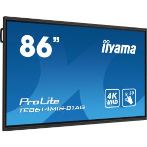 86" iiyama TE8614MIS-B1AG: VA, 4K, 50P, USB-C TE8614MIS-B1AG