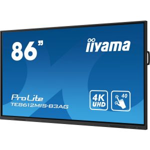 86" iiyama TE8612MIS-B3AG: IPS, 4K, 40P, USB-C TE8612MIS-B3AG