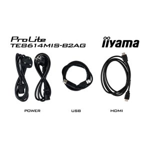 86" iiyama TE8614MIS-B2AG:VA,4K,50P,EDLA,Android TE8614MIS-B2AG