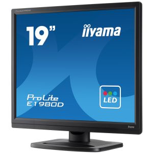 LCD de 19 inchi iiyama ProLite E1980D-B1 - 5 ms, DVI, TN E1980D-B1