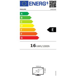 Philips/242S1AE/00/23.8"/IPS/FHD/75Hz/4ms/Negru/3R 242S1AE/00