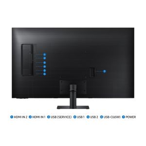 Monitor inteligent Samsung/M70D/43"/VA/4K UHD/60Hz/4ms/Negru/2R LS43DM702UUXDU