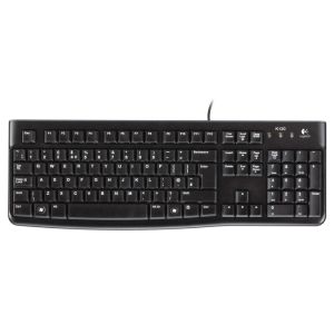 Logitech K120/USB cu fir/Aspect CZ-SK/Negru 920-002641