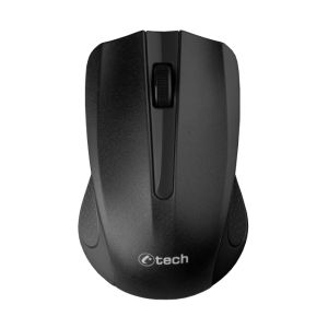 C-tech WLM-01/Office/Optic/1200 DPI/Wireless USB/Negru WLM-01BK