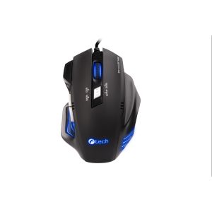 C-TECH Akantha/Gaming/Optic/Dreapace/2400 DPI/USB cu fir/Albastru GM-01