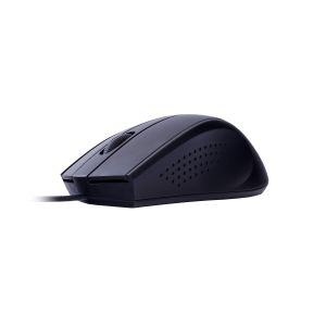 Mouse C-TECH WM-07/Ergonomic/Optic/Pentru dreptaci/1200 DPI/USB cu fir/Negru WM-07