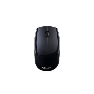 Tastatură C-TECH WLKMC-02, set combinat fără fir cu mouse, ERGO, negru, USB, CZ/ SK WLKMC-02