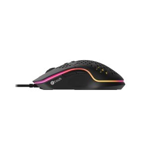 C-TECH Scarab/Gaming/Optic/Dreapace/7200 DPI/USB cu fir/Negru GM-18