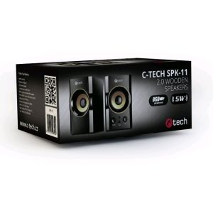 C-TECH SPK-11/Stereo/5W/Negru SPK-11