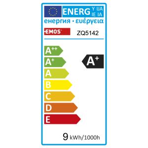 BEC LED EMOS CLASIC A60 9W (60W) 806lm E27 CW 1525733100