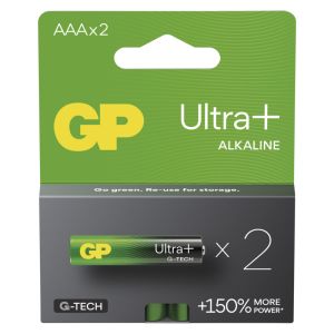 Baterie alcalina GP ULTRA PLUS AAA (LR03) - 2 buc 1013122000