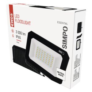 REFLECTOR LED EMOS SIMPO 30W, 3000Lm, 4000K 1531223300