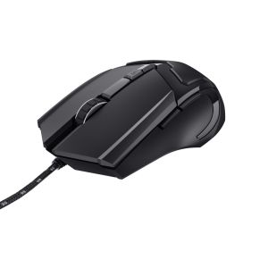 INFORMAȚII DE BAZĂ ÎNCREDERE/Jocuri/Optic/Dreaptaci/4800 DPI/USB cu fir/Negru 24749