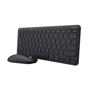 TRUST LYRA WL KEYBOARD & MOUSE US (mouse + tastă) negru 24843