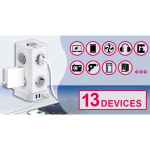 Adaptor de retea Viking ACT94, hub extensibil, pana la 14 iesiri VACT94