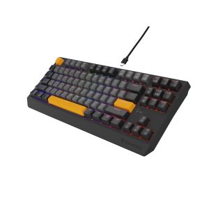 Tastatură de gaming Genesis THOR 230/TKL/RGB/Outemu Roșu/USB cu fir/Dispoziție SUA/Anchor Negativ Gri NKG-2082