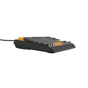 Tastatură de gaming Genesis THOR 230/TKL/RGB/Outemu Roșu/USB cu fir/Dispoziție SUA/Anchor Negativ Gri NKG-2082