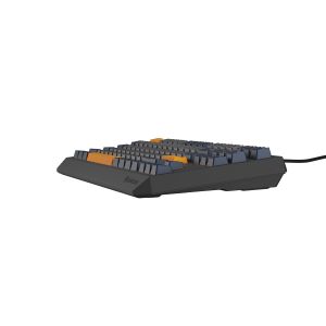 Tastatură pentru jocuri GENESIS THOR 230/TKL/RGB/Outemu Panda/USB cu fir/dispoziție SUA/Naval Blue Negative NKG-2164