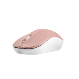 Mouse optic Natec TOUCAN/1600 DPI/Călătorie/Optic/1600 DPI/USB fără fir/Alb-roz NMY-1652