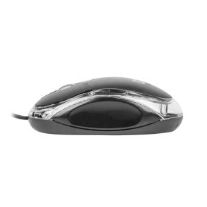 Mouse optic Natec VIREO 2/1000 DPI/Office/Optic/1000 DPI/USB cu fir/Negru NMY-1983