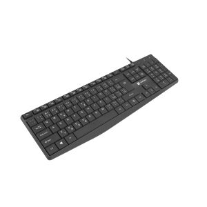 Tastatură Natec Nautilus 2/USB cu fir/Aspect CZ-SK/Negru NKL-1959