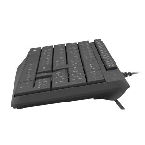 Tastatură Natec Nautilus 2/USB cu fir/Aspect CZ-SK/Negru NKL-1959