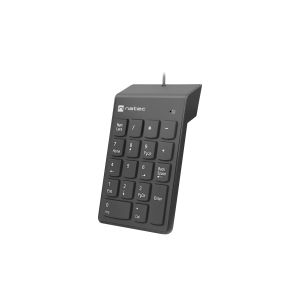 Tastatură numerică Natec GOBY 2/USB cu fir/Negru NKL-2022