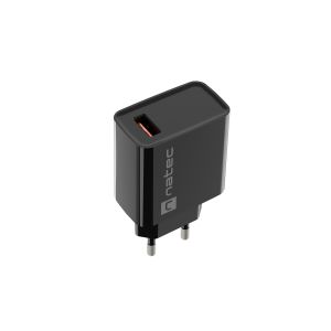 Incarcator universal Natec RIBERA 18W 1X USB-A, negru NUC-2058