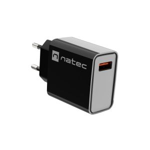 Incarcator universal Natec RIBERA 18W 1X USB-A, negru NUC-2058